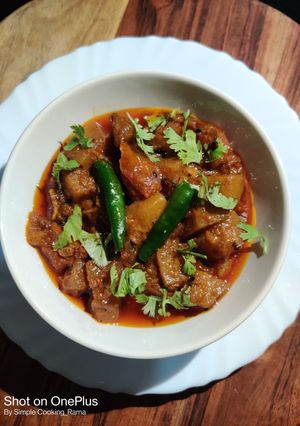 A picture of White Pumpkin Curry.