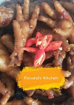Foto resep Ceker blotot pedas manis