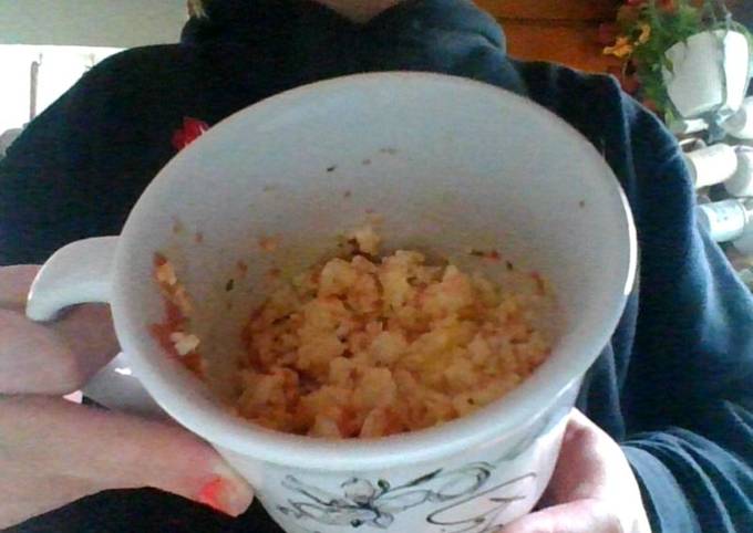 Recipe of Quick Scrambled eggs in a cup