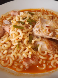 Una foto de Fideos guisados con conejo