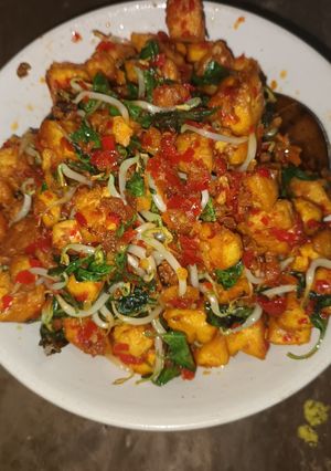 Foto resep Tahu balado campur