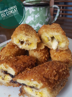 Foto resep Pisang Goreng isi Coklat Keju