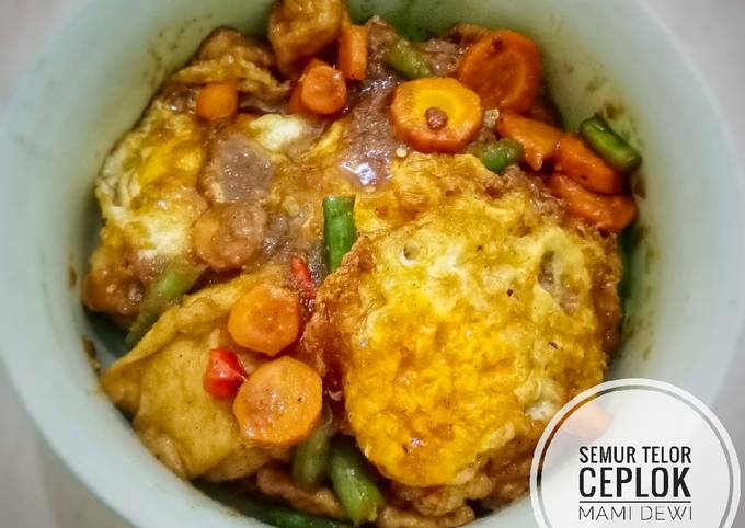 Semur Telor Ceplok