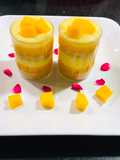 Mango Custard Pudding