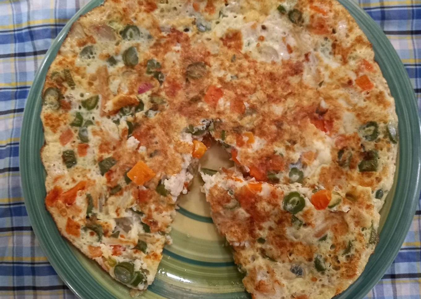 Dadar Putih Telur Sop Ayam (Recycle Sop Ayam)