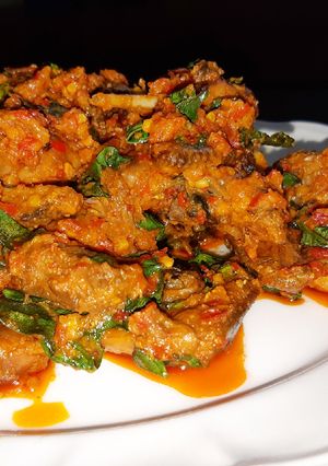 Foto resep Burung Rica-rica Daun Kemangi