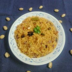 A picture of Kashmiri pulao.