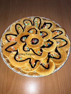 عکسی از دستور پنکیک سکه ای