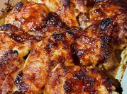 A picture of bbq chicken