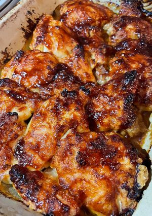 A picture of Quick Oven BBQ Chicken.