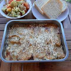 A picture of Ayam Giling Kentang Oven.