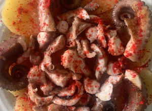 Una foto de Pulpo a la Gallega