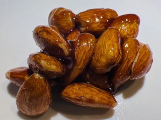 Orange Candied Almonds