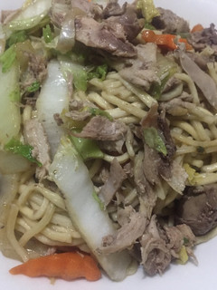 A picture of Pancit Canton.
