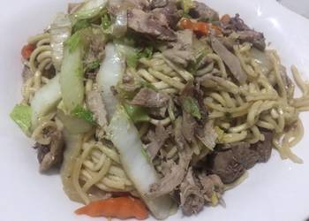 Unique Recipe Pancit Canton Delicious and Healthy