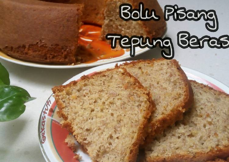 Resep 19. Bolu Pisang Tepung Beras, Bisa Manjain Lidah