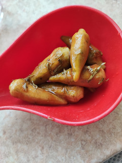 عکسی از دستور ترشی بامیه