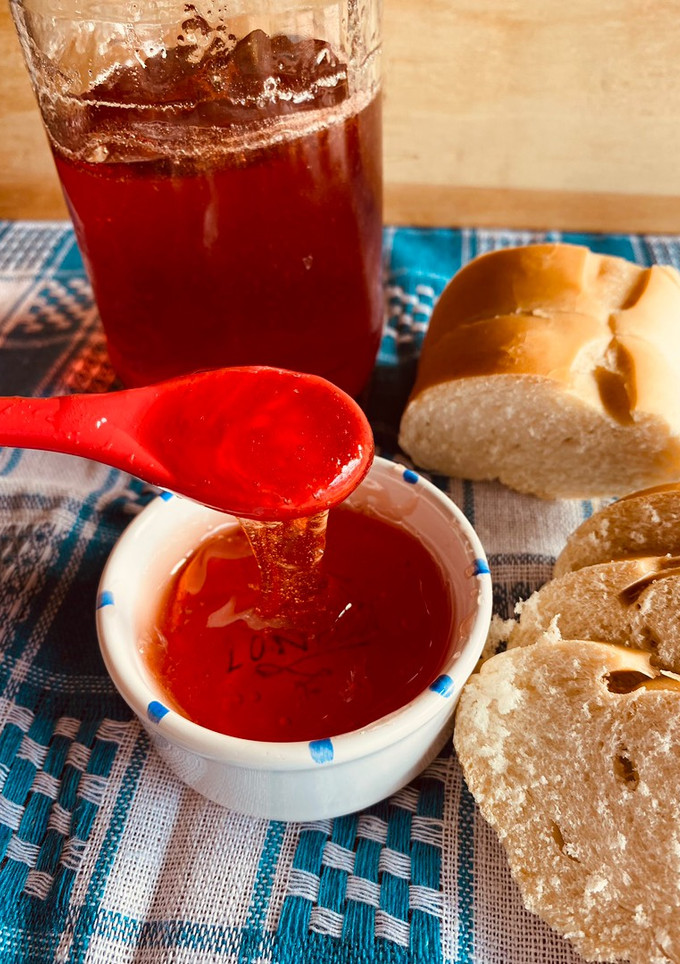 Una foto de Jalea de membrillo casera