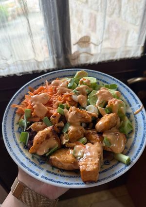 Φωτογραφία της συνταγής Salmon rice bowl