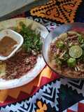 Beef haleem with boil rice