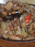 Cazuela de chayote y Lenteja