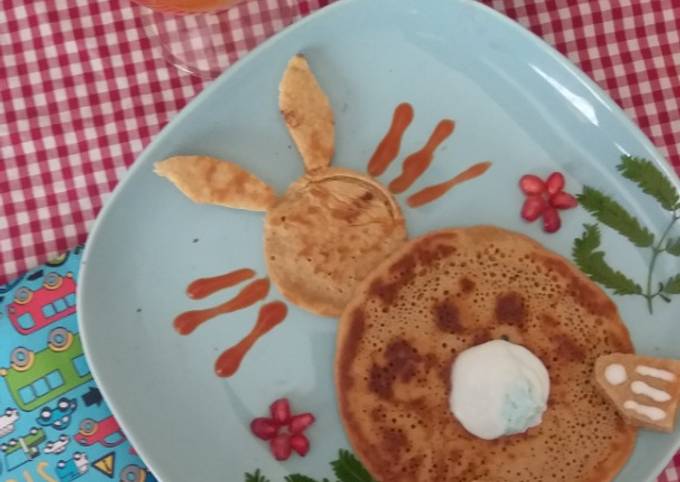 Wholewheat pancakes Recipe