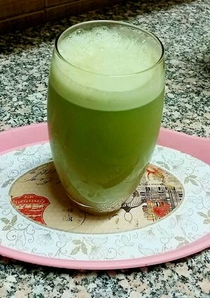 صورة لوصفة عصير الليمون بالنعناع 🍋🍋🍃🍃🍹🍹