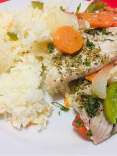 Una foto de Reineta al horno