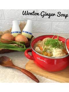 Foto resep 295. Wonton Ginger Soup