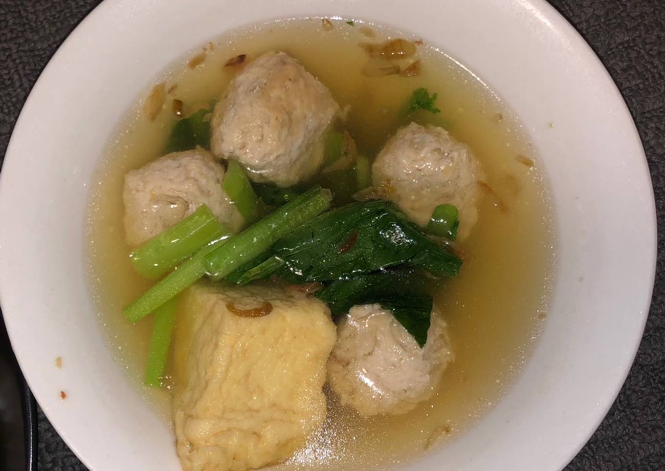 5. Bakso ayam ala rumahan