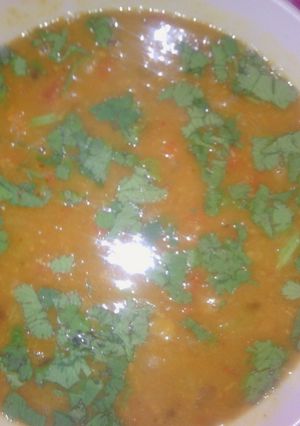 A picture of Punjabi tadka dal.
