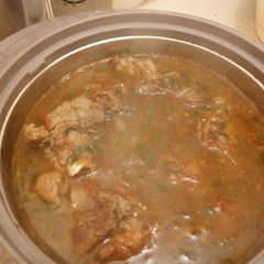 A picture of Goat Stew.