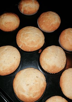 Φωτογραφία της συνταγής Cupcakes βανίλια (τύπου chiffon cake)
