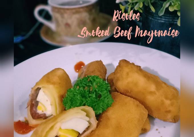 "Risoles Smoked Beef Mayonaise"