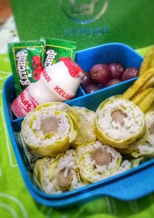 Foto resep Sushi nasi sosis