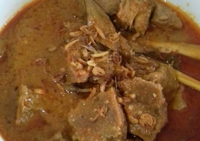 Daging Bumbu aka Rendang Daging ala sunda