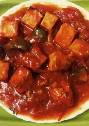 চিলি পনির (chilli paneer recipe in Bengali) রেসিপির প্রধান ছবি