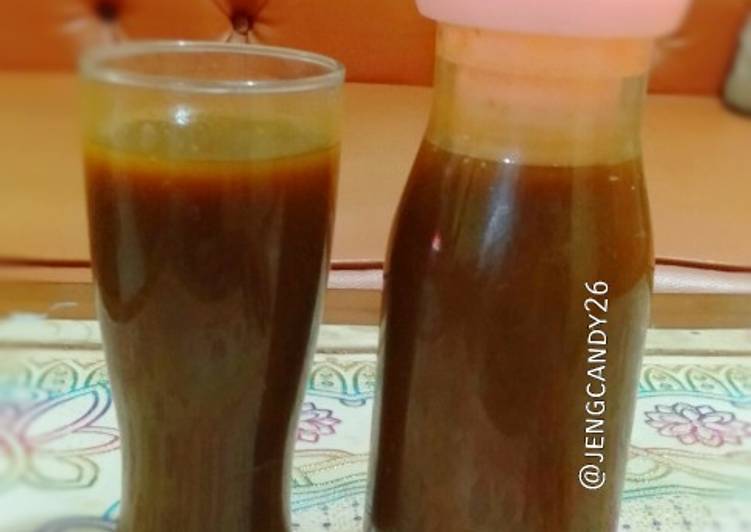 Cara Gampang Menyiapkan 195.Herbal Drink (kunyit,jahe,serai), Bisa Manjain Lidah