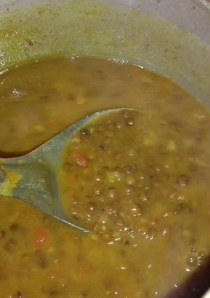 A picture of Masoor Dal.