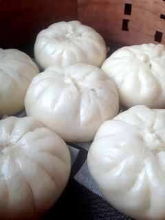A picture of Fluffy Steamed Buns: How to Make the Dough with Cake Flour.