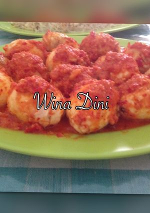 Foto resep Telur balado pedasssss