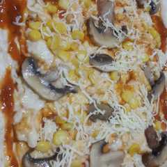 รูปของ Pizza no mixer no ulen