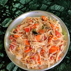 A picture of Carrot Vermicelli Upma.