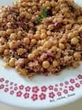 Ensalada de garbanzos y quinoa