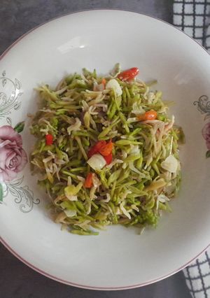 Foto resep Oseng Kembang Pepaya