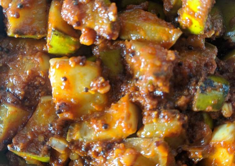 Instant mango pickle