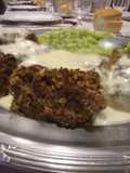 Kipe con arroz verde