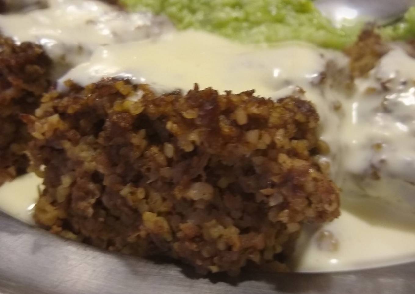 Quipe con arroz verde