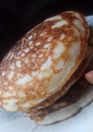 A picture of Masa in frying pan.