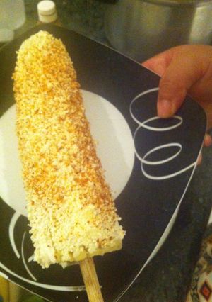 Una foto de Elotes